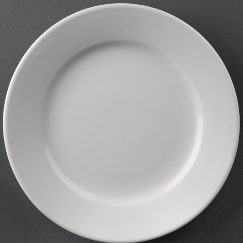 Athena Hotelware Wide Rimmed Plates 280mm (Pack of 6)